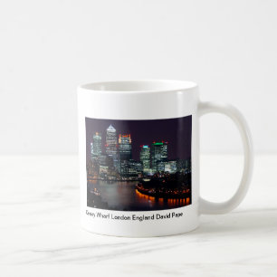 Mug Quai jaune canari Londres Angleterre
