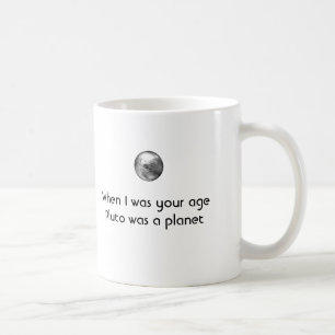 Mug Quand j'étais votre âge Pluton était une planète