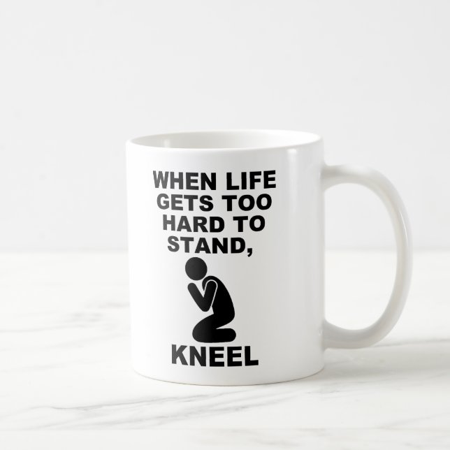 Mug Quand La Vie Devient Trop Difficile Pour Se Tenir  (Droite)