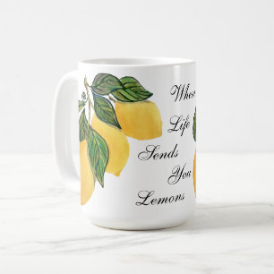 Mug Quand la vie vous envoie des citrons classiques Mu