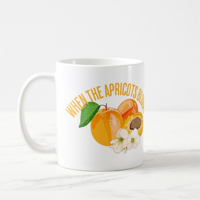 Mug Quand les abricots fleurissent (Gauche)