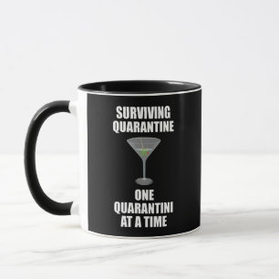 Mug Quarantaine Survivante Un Quarantini À La Fois