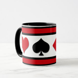 Mug Quatre combinaisons de cartes