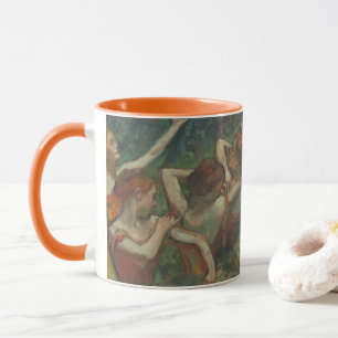 Mug Quatre danseurs d'Edgar Degas, Ballet Fine Art