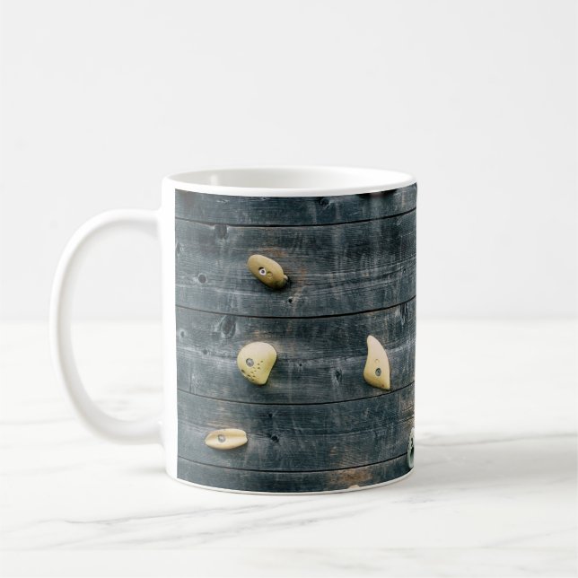 Mug Quatre décorations murales en bois marron (Gauche)