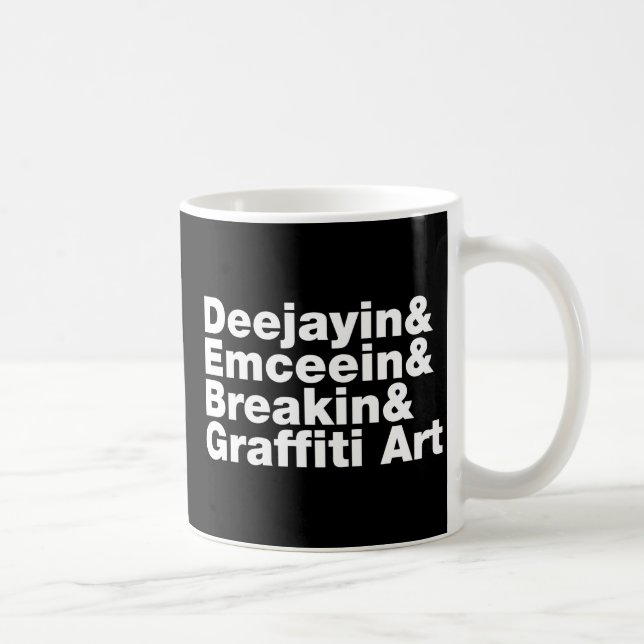 Mug Quatre éléments de l'Hip hop (Droite)