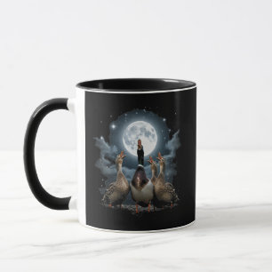 Mug Quatre Lune de Canard Drôle de Canard colvert Canc