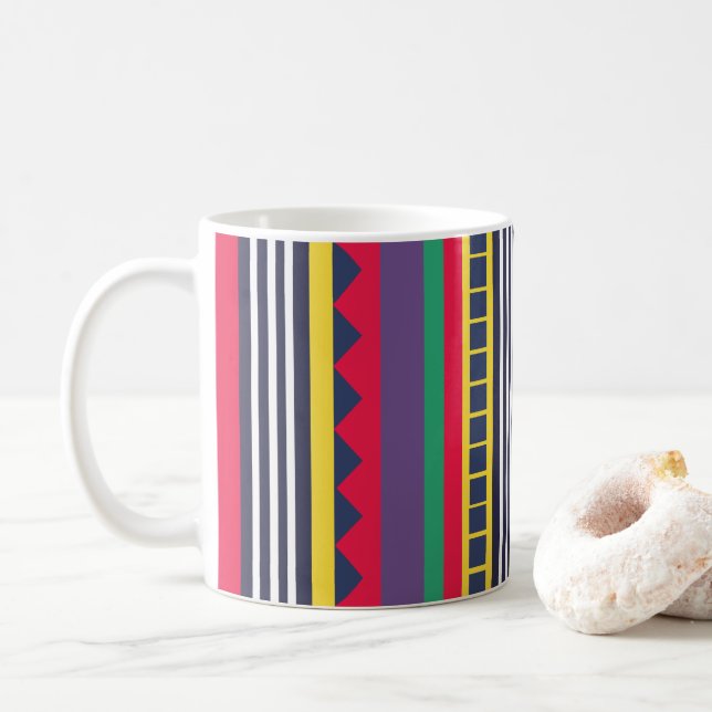 Mug Quatre-vingts Grandes Colorées (Avec donut)