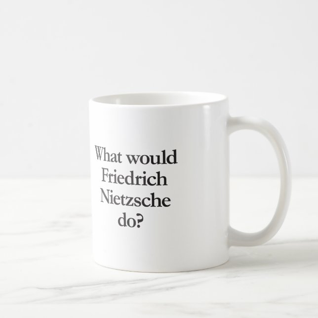 Mug que ferait friedrich nietzsche (Droite)