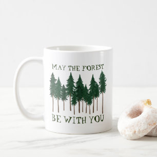 Mug Que la forêt soit avec vous SAUVER les arbres
