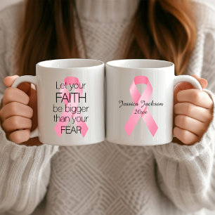 Mug Que votre foi soit plus grande que votre peur