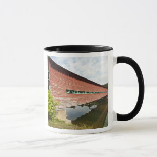 Mug Québec, Canada. Pont couvert de Galipeault à