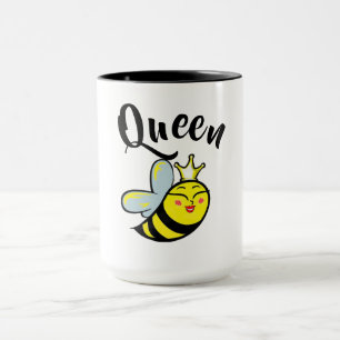 Mug Queen Bee miel abeille drôle café