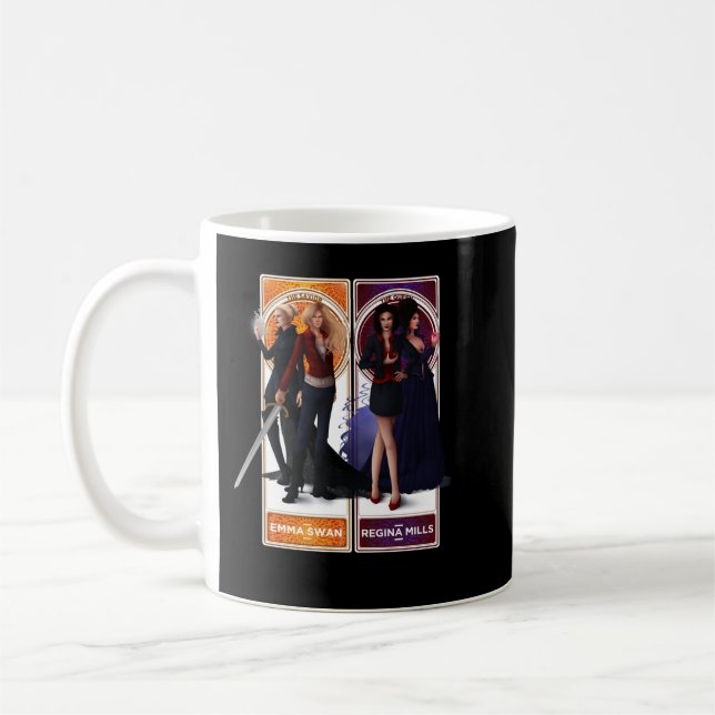 Mug Queen Evil Il Une Fois À L'Époque Régina Moulins M (Gauche)