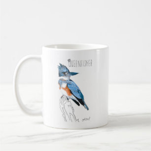 Mug Queenfisher (Martin-chasseur Belted)
