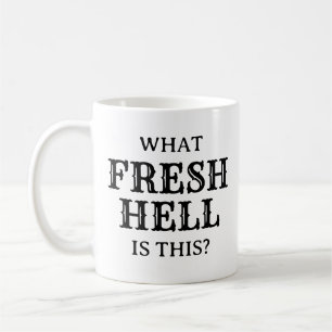 Mug Quel Enfer frais est-ce