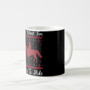 Mug Quel plaisir de faire du cheval à Noël