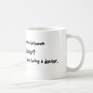 Mug Quelle est la différence entre, Dieu, et un