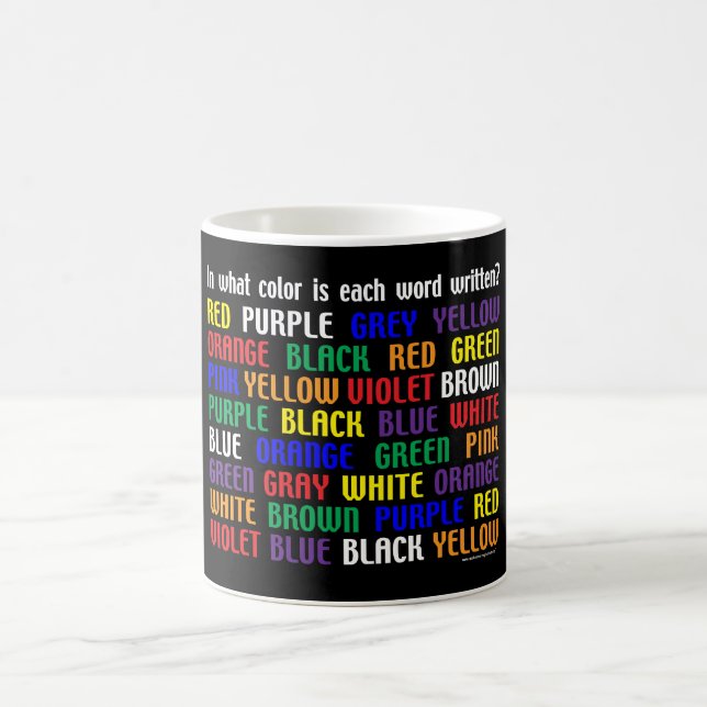 Mug Quelle est ma couleur ? (Centre)
