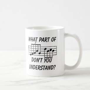 Mug Quelle partie de notation musicale vous ne