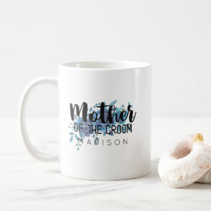 Mug Quelque chose de bleu Floral Mariage Mère de la ch