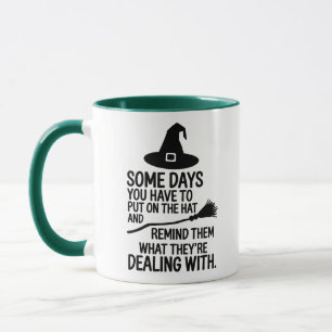 Mug Quelques Jours, Il Faut Passer L'Halloween Casquet