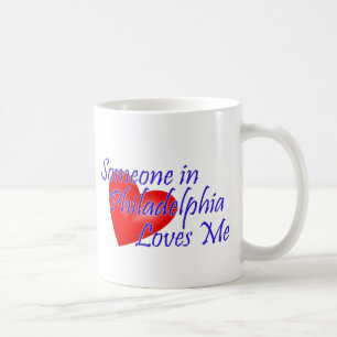 Mug Quelqu'un à Philadelphie m'aime