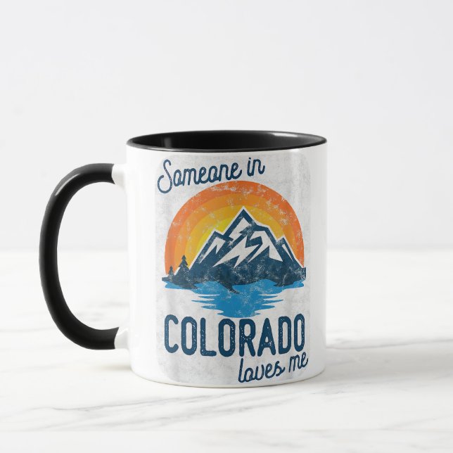 Mug Quelqu'Un Au Colorado M'Aime (Gauche)
