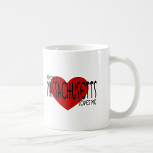 Mug Quelqu'un dans le Massachusetts m'aime