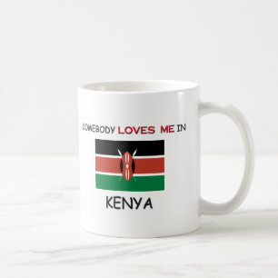 Mug Quelqu'un m'aime au KENYA