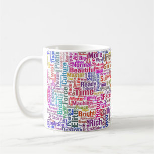 Mug Question Apprendre Nuage MotssTexte Motif Message