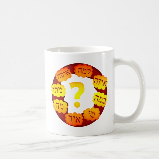 Mug Question hébraïque (Droite)