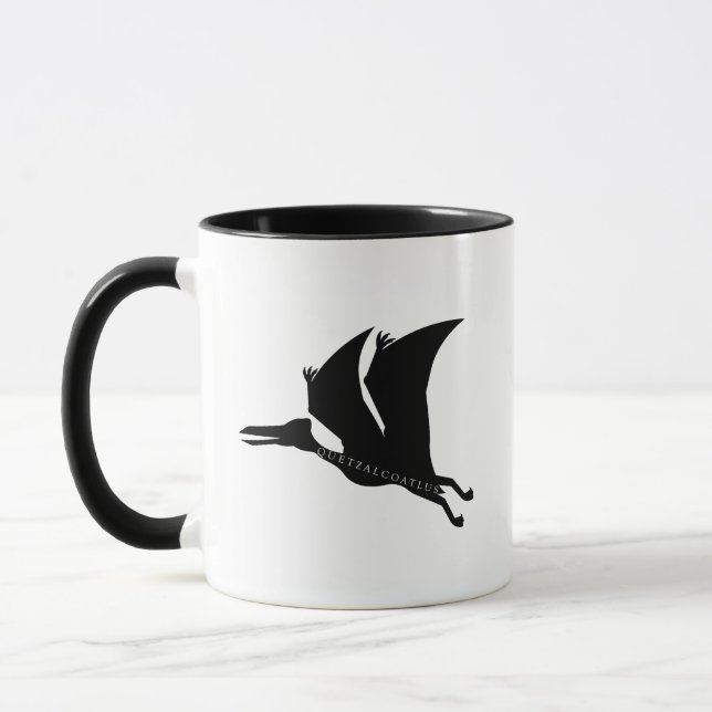 Mug Quetzalcoatlus Pterosaur Préhistorique (Gauche)