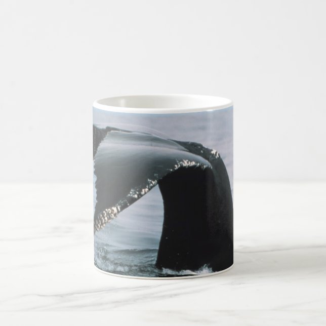 Mug Queue de baleine de bosse (Centre)