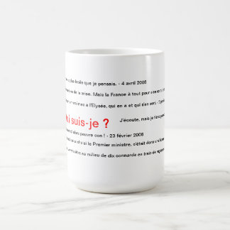 Mug Qui suis-je ? Sarkozy