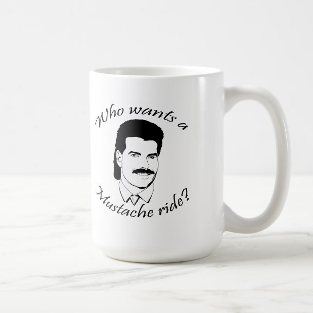 Mug Qui veut un tour de moustache ? (Droite)