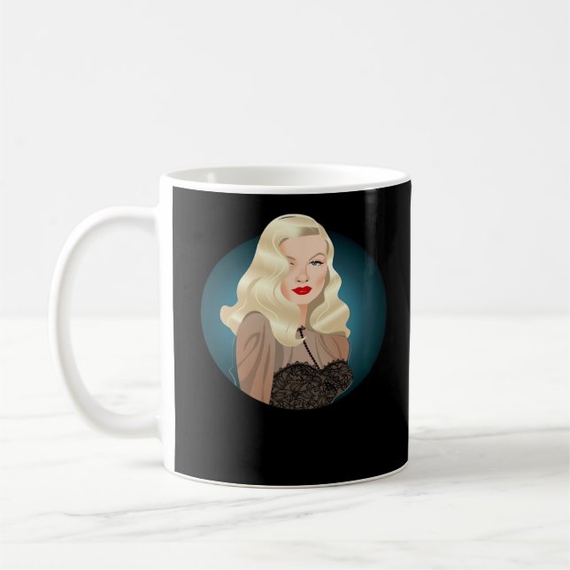 Mug Quote Peekaboo Éffrayant (Gauche)