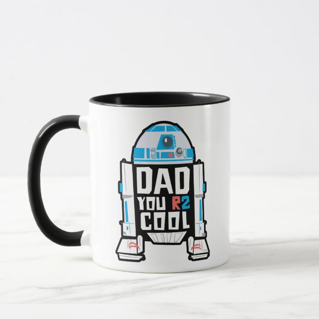 Mug R2-D2 | Dad You R2 Cool (Gauche)