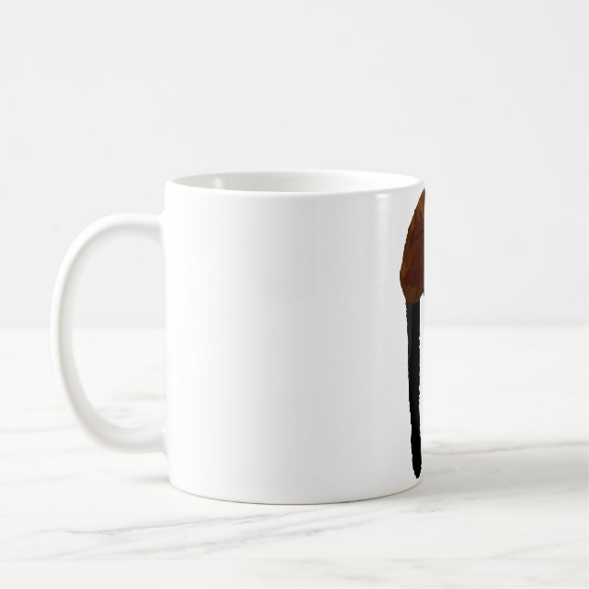 Mug R est pour Red Ruffed Lemur (Gauche)