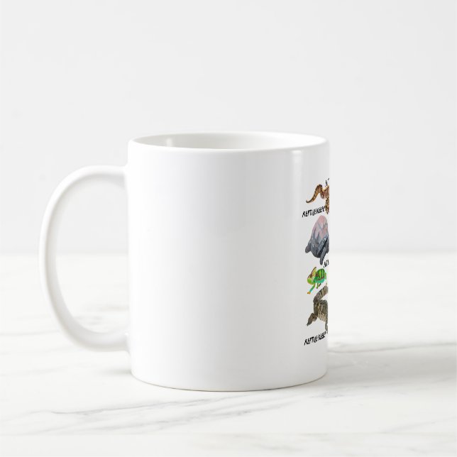 Mug R est pour Reptile Keeper (Gauche)