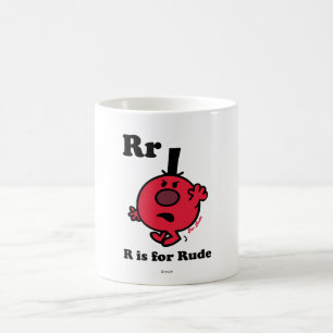 Mug R est pour Rude