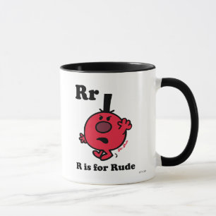 Mug R est pour Rude