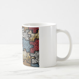 Mug RAB Rockabilly Leopard Zebra Puzzle Imprimer Cadea