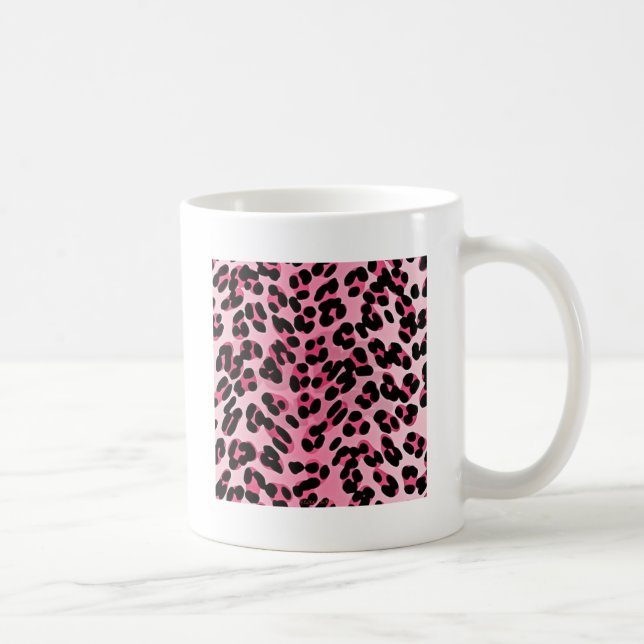 Mug RAB Rockabilly Pink Cheetah Imprimer (Droite)