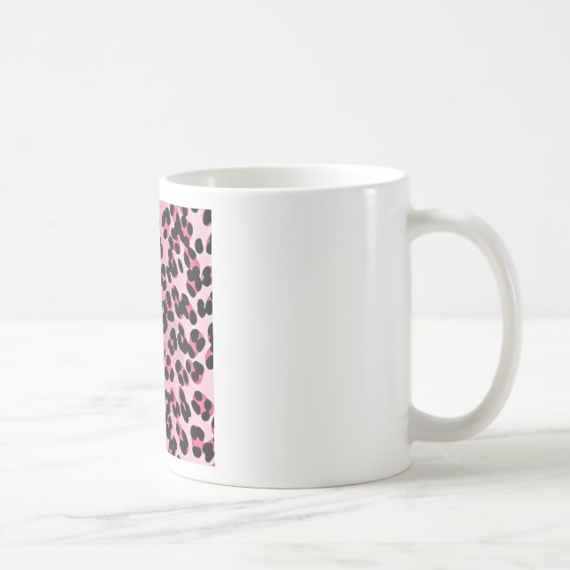 Mug RAB Rockabilly Pink Cheetah Imprimer (Droite)