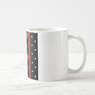 Mug RAB Rockabilly très cerise cerises Noir