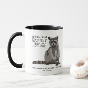 Mug Raccoon de la détresse sociale