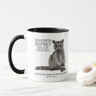 Mug Raccoon de la détresse sociale
