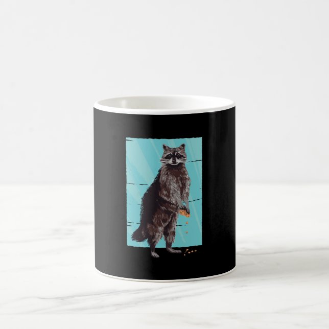 Mug Raccoon réaliste avec cookies (Centre)