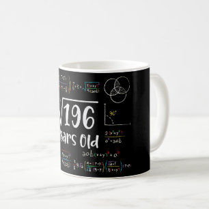 Mug Racine carré de 196 14e anniversaire 14 ans Cadeau